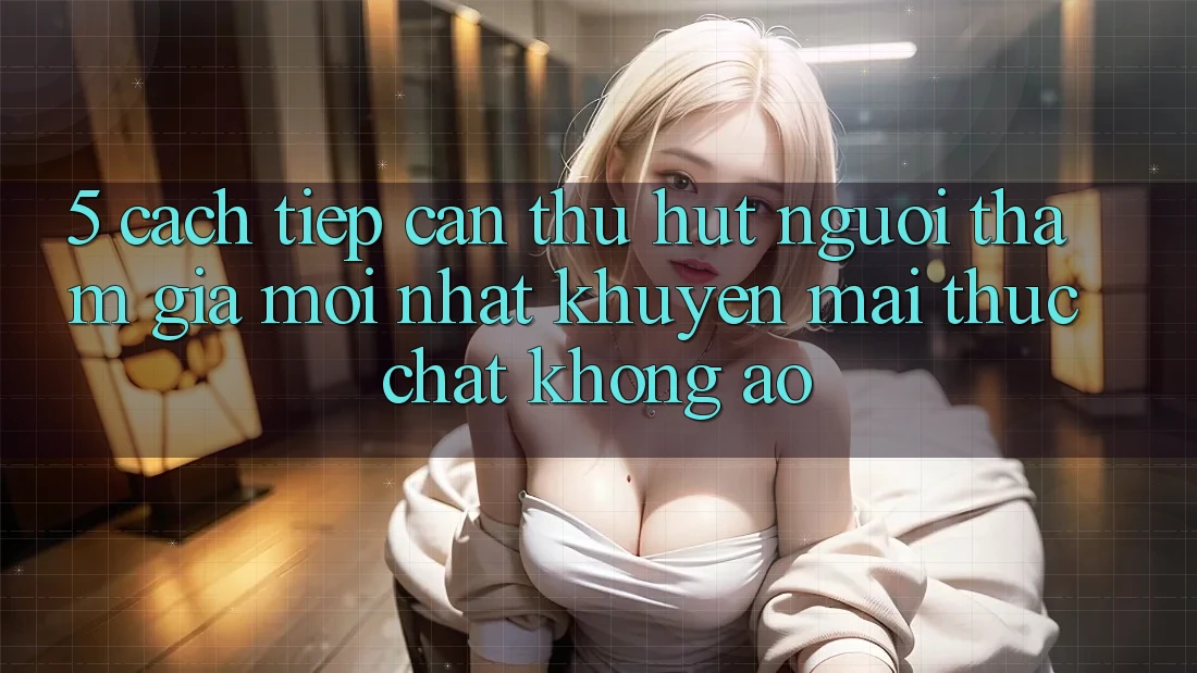 5. Cách tiếp cận Thu Hút Người tham gia Mới nhất: Khuyến mãi Thực Chất, Không Ảo