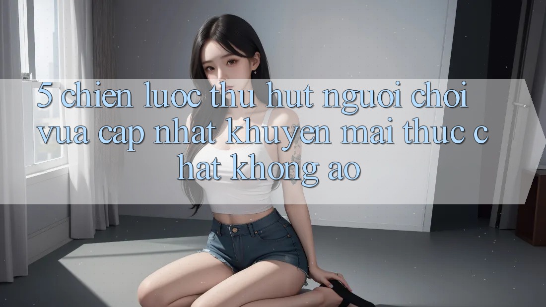5. Chiến Lược Thu Hút Người Chơi Vừa cập nhật: Khuyến Mãi Thực Chất, Không Ảo 5. Chiến Lược Thu Hút Người Chơi Vừa cập nhật: Khuyến Mãi Thực Chất, Không Ảo