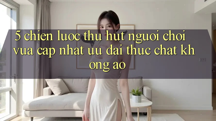5. Chiến Lược Thu Hút Người Chơi Vừa cập nhật: Ưu đãi Thực Chất, Không Ảo 5. Chiến Lược Thu Hút Người Chơi Vừa cập nhật: Ưu đãi Thực Chất, Không Ảo