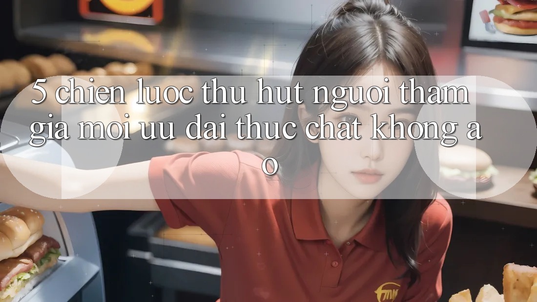 5. Chiến Lược Thu Hút Người tham gia Mới: Ưu đãi Thực Chất, Không Ảo 5. Chiến Lược Thu Hút Người tham gia Mới: Ưu đãi Thực Chất, Không Ảo