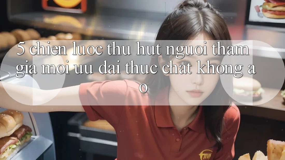 5. Chiến Lược Thu Hút Người tham gia Mới: Ưu đãi Thực Chất, Không Ảo 5. Chiến Lược Thu Hút Người tham gia Mới: Ưu đãi Thực Chất, Không Ảo