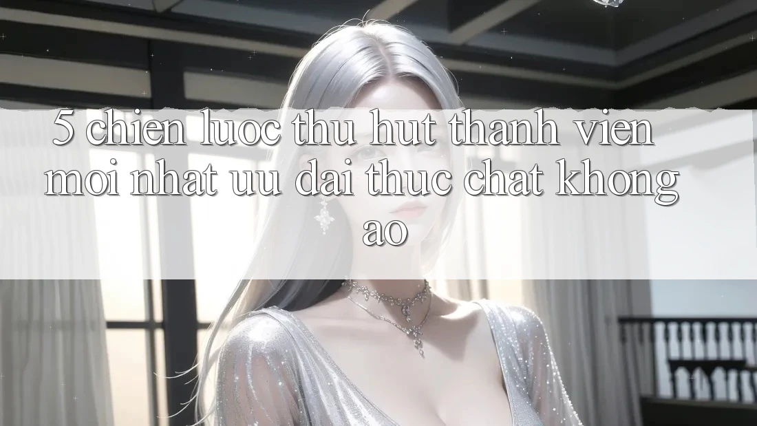 5. Chiến Lược Thu Hút Thành viên Mới nhất: Ưu đãi Thực Chất, Không Ảo 5. Chiến Lược Thu Hút Thành viên Mới nhất: Ưu đãi Thực Chất, Không Ảo