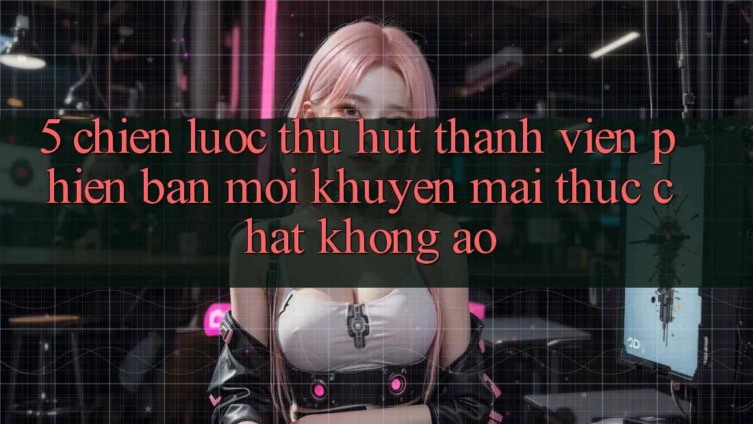 5. Chiến Lược Thu Hút Thành viên Phiên bản mới: Khuyến Mãi Thực Chất, Không Ảo