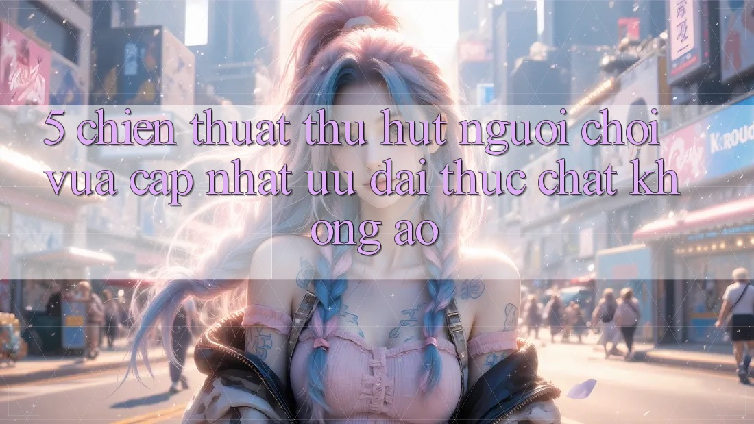 5. Chiến thuật Thu Hút Người Chơi Vừa cập nhật: Ưu đãi Thực Chất, Không Ảo 5. Chiến thuật Thu Hút Người Chơi Vừa cập nhật: Ưu đãi Thực Chất, Không Ảo