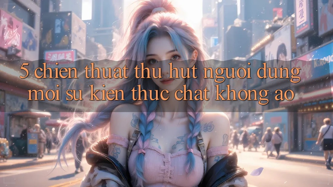 5. Chiến thuật Thu Hút Người dùng Mới: Sự kiện Thực Chất, Không Ảo 5. Chiến thuật Thu Hút Người dùng Mới: Sự kiện Thực Chất, Không Ảo