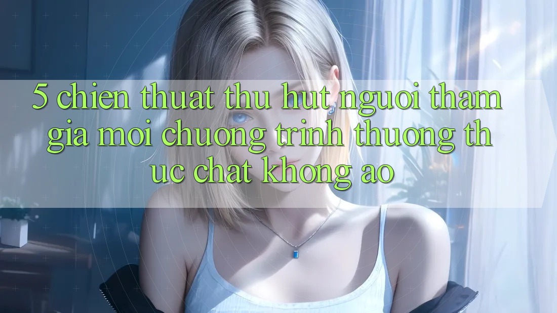 5. Chiến thuật Thu Hút Người tham gia Mới: Chương trình thưởng Thực Chất, Không Ảo 5. Chiến thuật Thu Hút Người tham gia Mới: Chương trình thưởng Thực Chất, Không Ảo