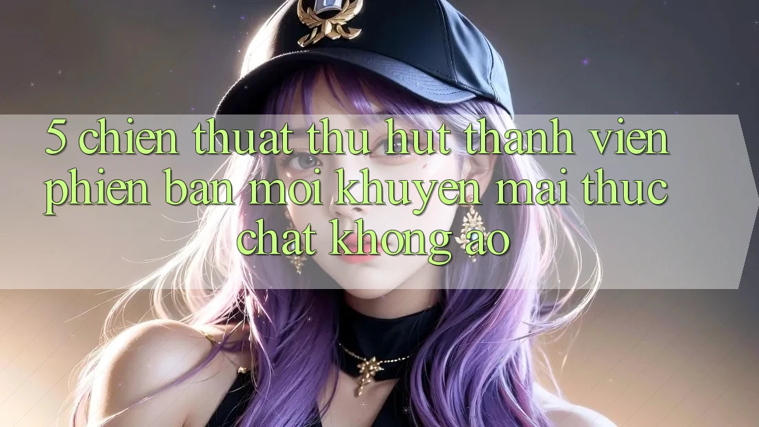 5. Chiến thuật Thu Hút Thành viên Phiên bản mới: Khuyến Mãi Thực Chất, Không Ảo 5. Chiến thuật Thu Hút Thành viên Phiên bản mới: Khuyến Mãi Thực Chất, Không Ảo