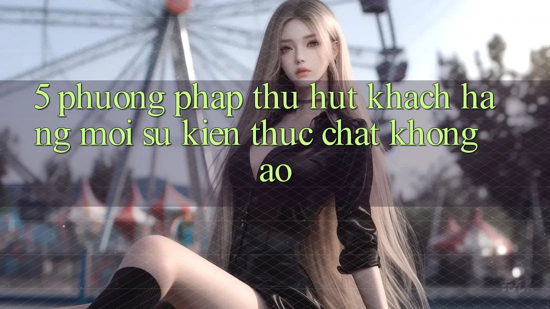 5. Phương pháp Thu Hút Khách hàng Mới: Sự kiện Thực Chất, Không Ảo 5. Phương pháp Thu Hút Khách hàng Mới: Sự kiện Thực Chất, Không Ảo