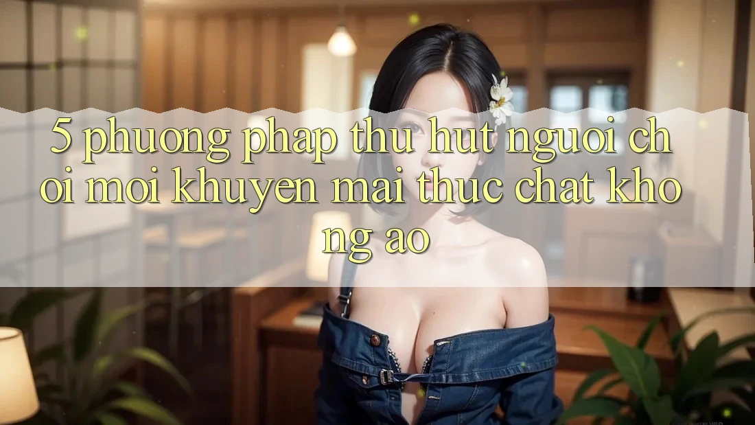 5. Phương pháp Thu Hút Người Chơi Mới: Khuyến Mãi Thực Chất, Không Ảo