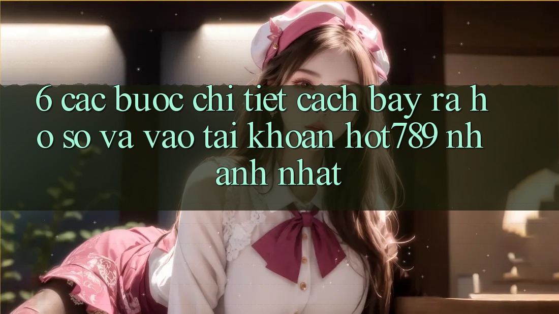 6. Các bước Chi Tiết Cách Bày ra hồ sơ Và Vào tài khoản hot789 Nhanh Nhất