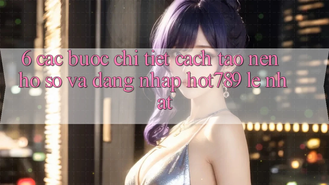 6. Các bước Chi Tiết Cách Tạo nên hồ sơ Và Đăng Nhập hot789 Lẹ Nhất 6. Các bước Chi Tiết Cách Tạo nên hồ sơ Và Đăng Nhập hot789 Lẹ Nhất