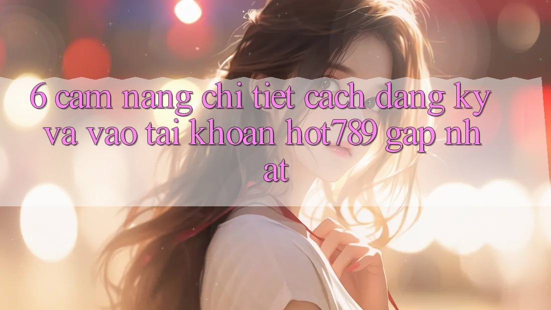 6. Cẩm nang Chi Tiết Cách Đăng Ký Và Vào tài khoản hot789 Gấp Nhất 6. Cẩm nang Chi Tiết Cách Đăng Ký Và Vào tài khoản hot789 Gấp Nhất
