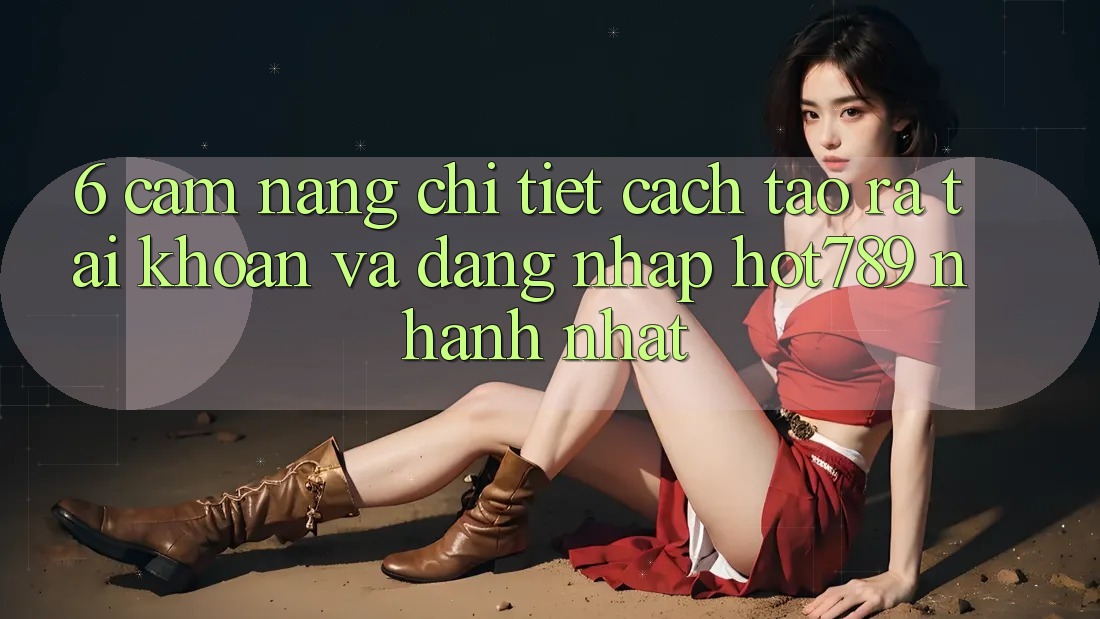 6. Cẩm nang Chi Tiết Cách Tạo ra tài khoản Và Đăng Nhập hot789 Nhanh Nhất