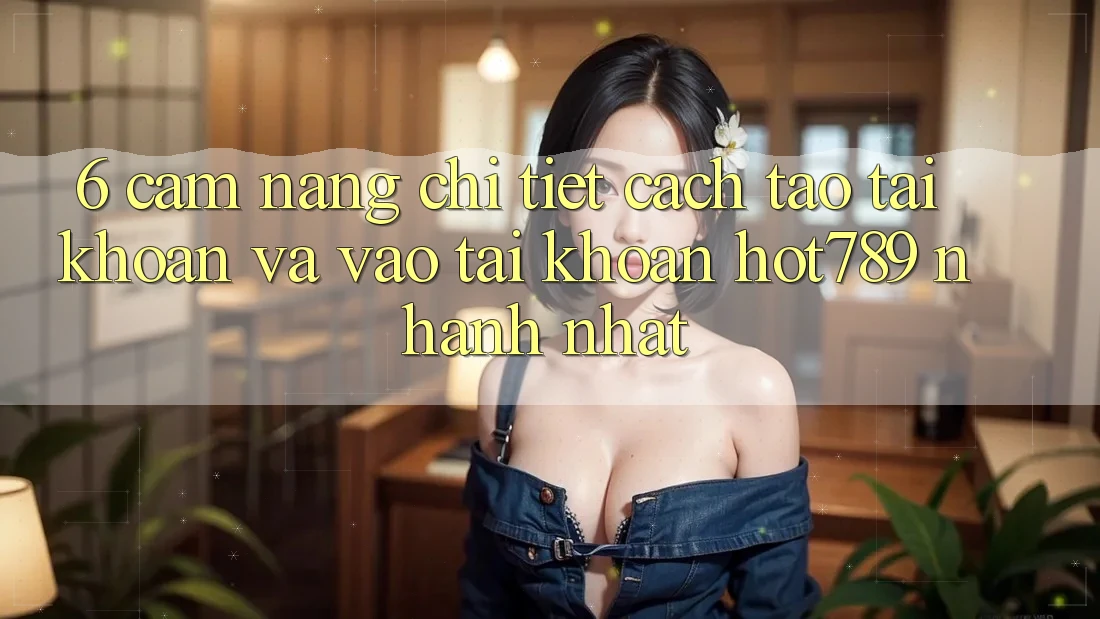 6. Cẩm nang Chi Tiết Cách Tạo tài khoản Và Vào tài khoản hot789 Nhanh Nhất 6. Cẩm nang Chi Tiết Cách Tạo tài khoản Và Vào tài khoản hot789 Nhanh Nhất
