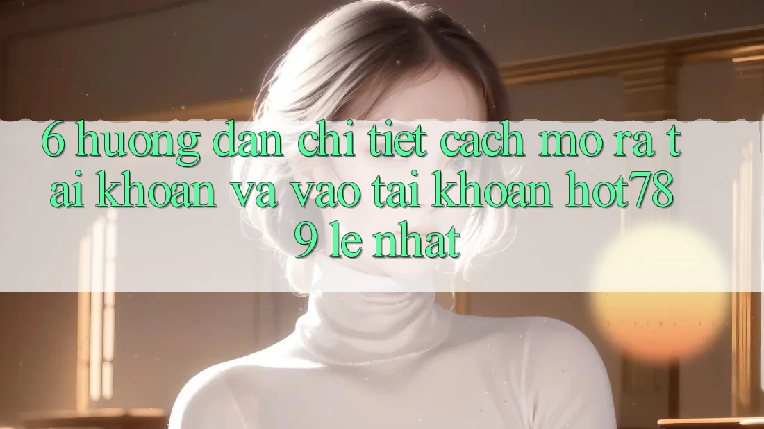 6. Hướng Dẫn Chi Tiết Cách Mở ra tài khoản Và Vào tài khoản hot789 Lẹ Nhất