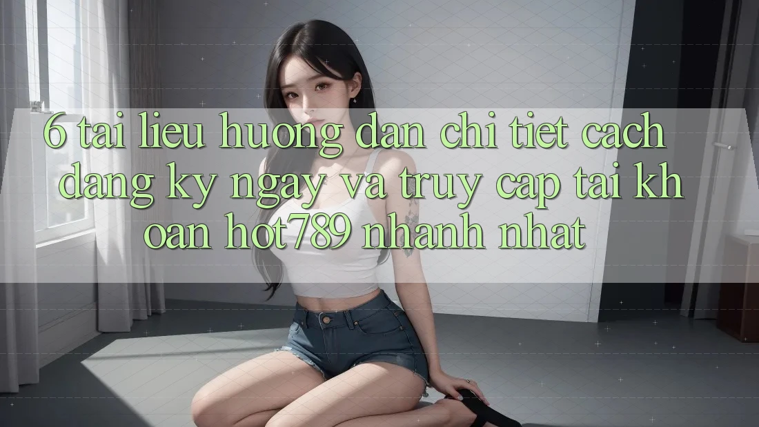 6. Tài liệu hướng dẫn Chi Tiết Cách Đăng ký ngay Và Truy cập tài khoản hot789 Nhanh Nhất 6. Tài liệu hướng dẫn Chi Tiết Cách Đăng ký ngay Và Truy cập tài khoản hot789 Nhanh Nhất