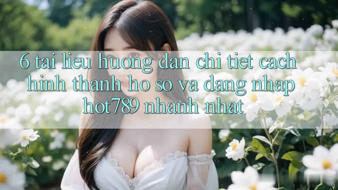 6. Tài liệu hướng dẫn Chi Tiết Cách Hình thành hồ sơ Và Đăng Nhập hot789 Nhanh Nhất 6. Tài liệu hướng dẫn Chi Tiết Cách Hình thành hồ sơ Và Đăng Nhập hot789 Nhanh Nhất