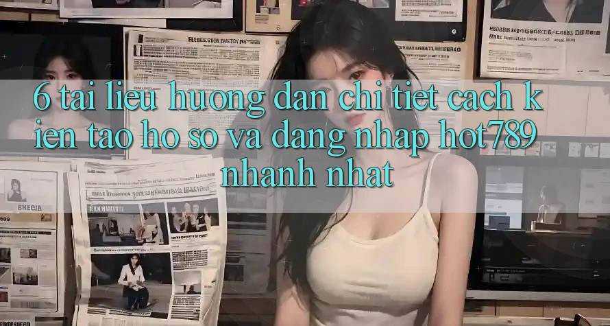 6. Tài liệu hướng dẫn Chi Tiết Cách Kiến tạo hồ sơ Và Đăng Nhập hot789 Nhanh Nhất