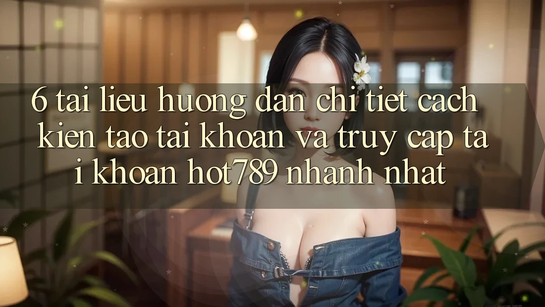 6. Tài liệu hướng dẫn Chi Tiết Cách Kiến tạo tài khoản Và Truy cập tài khoản hot789 Nhanh Nhất 6. Tài liệu hướng dẫn Chi Tiết Cách Kiến tạo tài khoản Và Truy cập tài khoản hot789 Nhanh Nhất