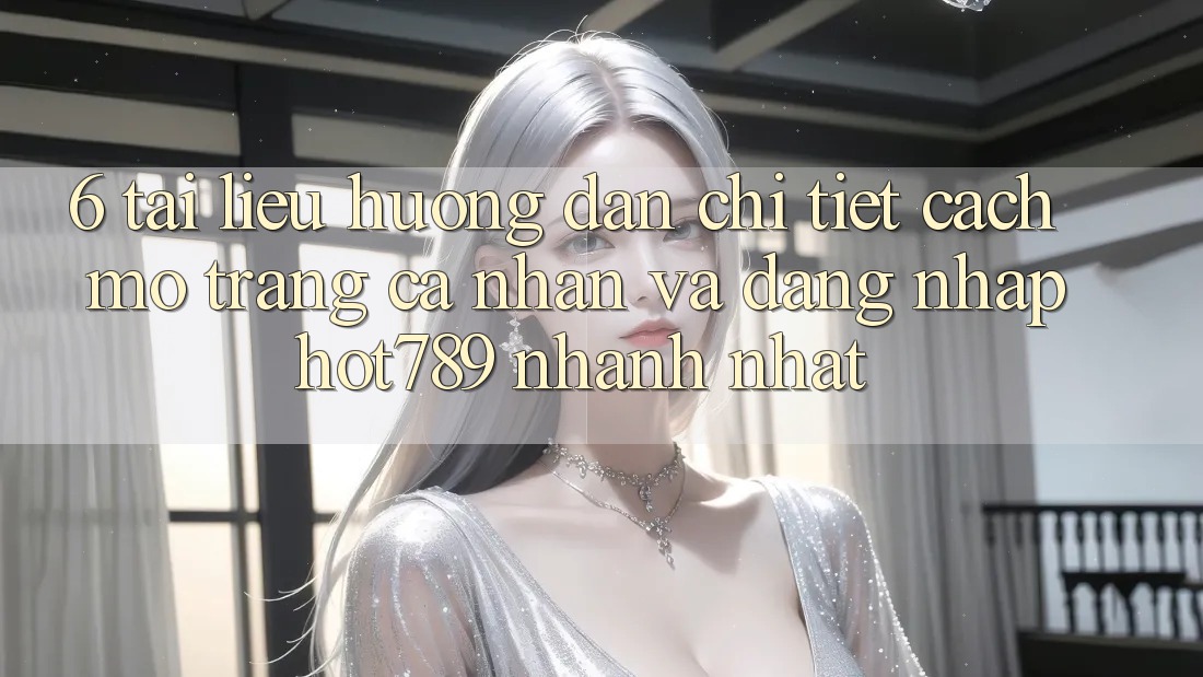 6. Tài liệu hướng dẫn Chi Tiết Cách Mở trang cá nhân Và Đăng Nhập hot789 Nhanh Nhất