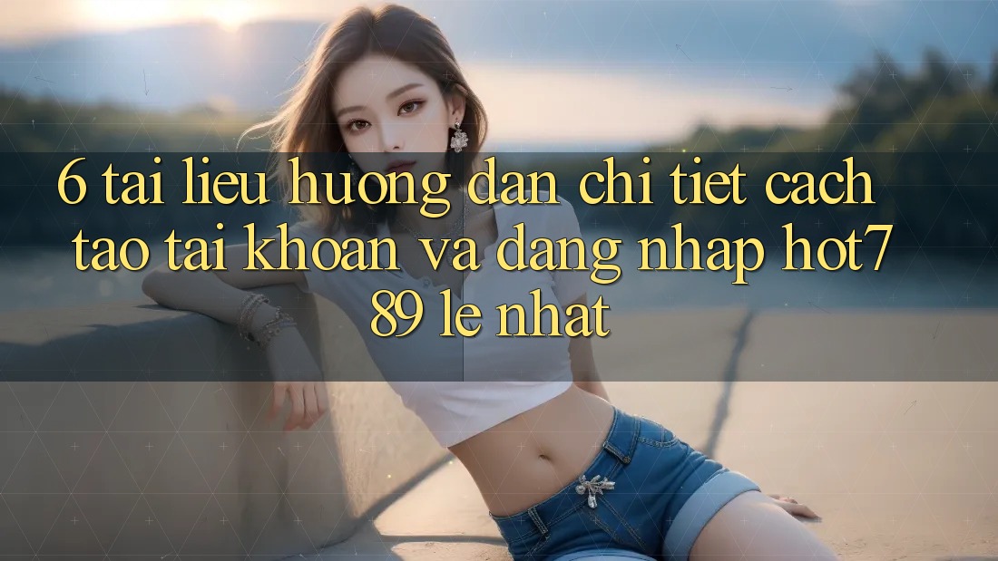 6. Tài liệu hướng dẫn Chi Tiết Cách Tạo tài khoản Và Đăng Nhập hot789 Lẹ Nhất 6. Tài liệu hướng dẫn Chi Tiết Cách Tạo tài khoản Và Đăng Nhập hot789 Lẹ Nhất