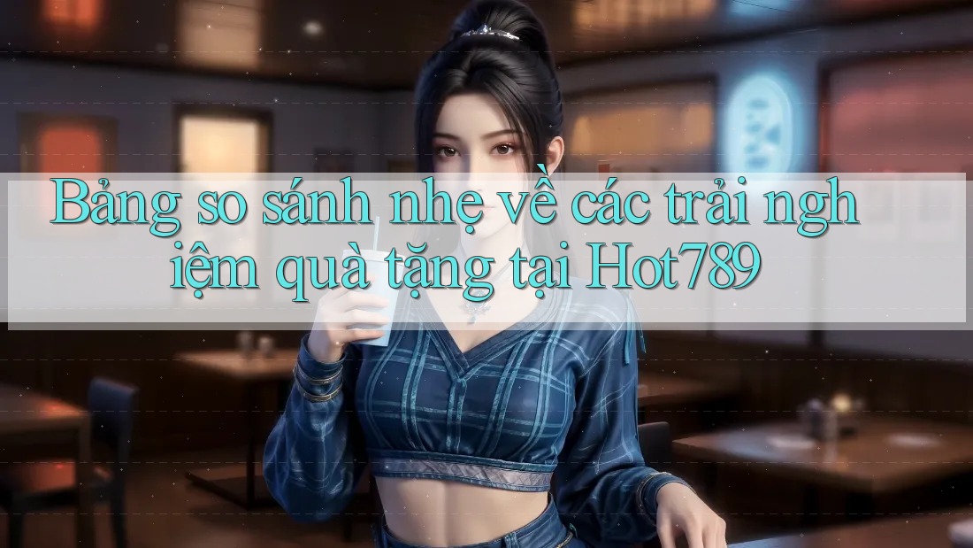 Bảng so sánh nhẹ về các trải nghiệm quà tặng tại Hot789 Bảng so sánh nhẹ về các trải nghiệm quà tặng tại Hot789
