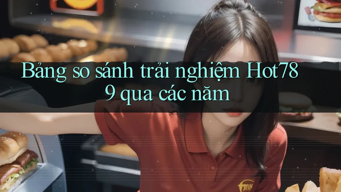 Bảng so sánh trải nghiệm Hot789 qua các năm Bảng so sánh trải nghiệm Hot789 qua các năm