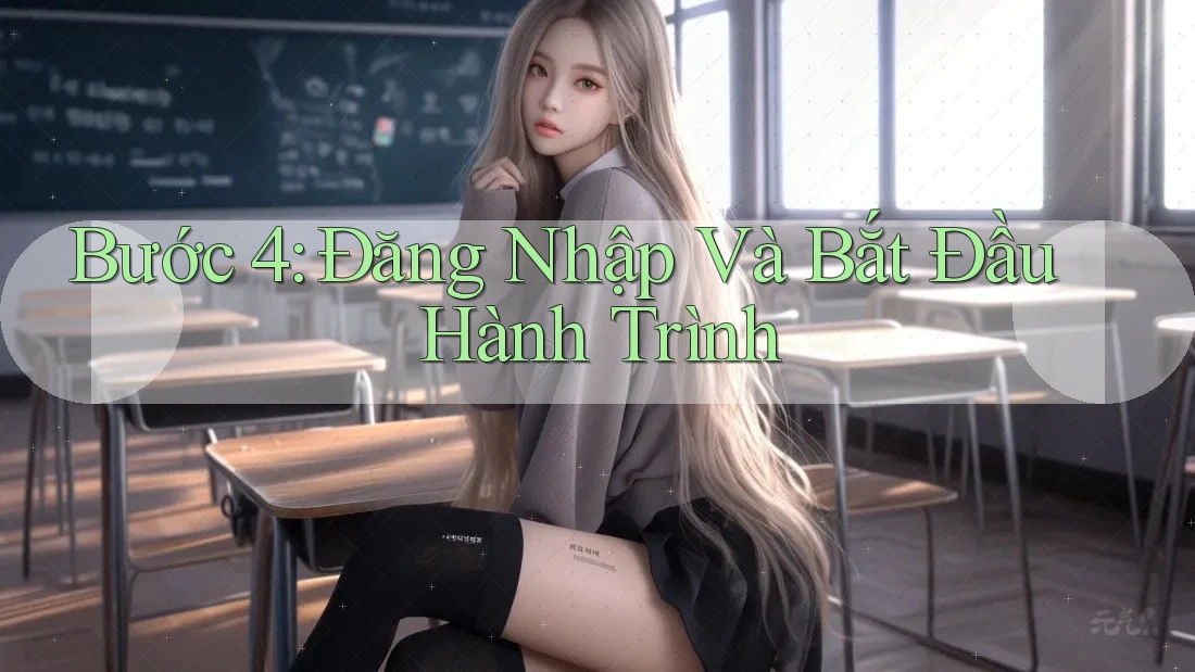 Bước 4: Đăng Nhập Và Bắt Đầu Hành Trình