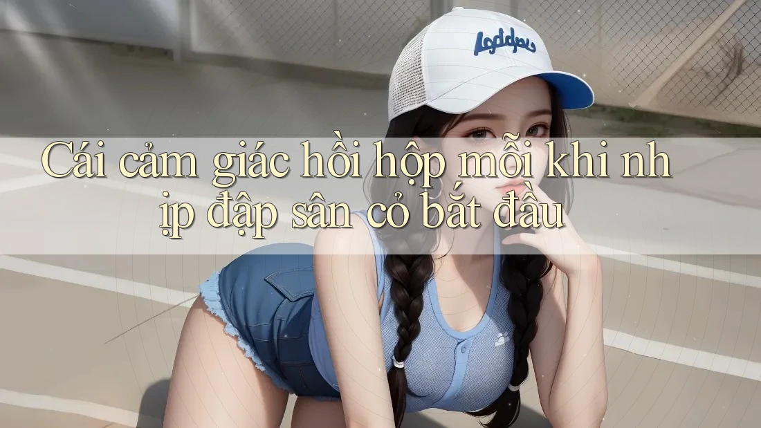 Cái cảm giác hồi hộp mỗi khi nhịp đập sân cỏ bắt đầu Cái cảm giác hồi hộp mỗi khi nhịp đập sân cỏ bắt đầu