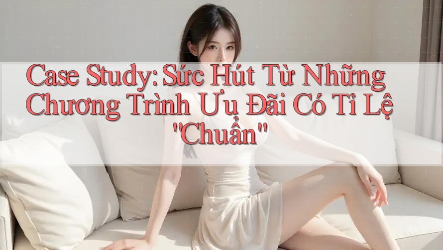 Case Study: Sức Hút Từ Những Chương Trình Ưu Đãi Có Tỉ Lệ “Chuẩn” Case Study: Sức Hút Từ Những Chương Trình Ưu Đãi Có Tỉ Lệ “Chuẩn”