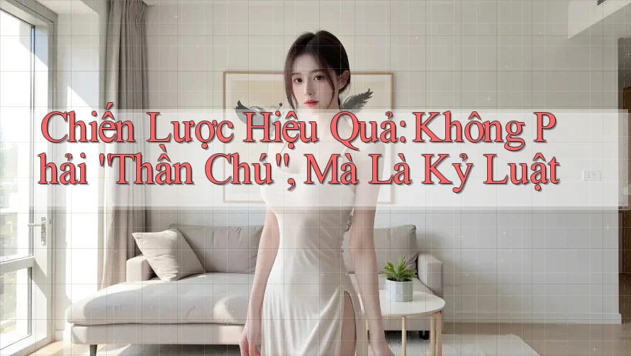 Chiến Lược Hiệu Quả: Không Phải “Thần Chú”, Mà Là Kỷ Luật Chiến Lược Hiệu Quả: Không Phải “Thần Chú”, Mà Là Kỷ Luật