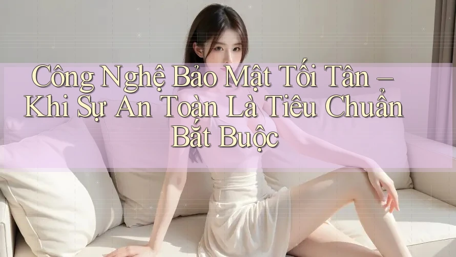 Công Nghệ Bảo Mật Tối Tân – Khi Sự An Toàn Là Tiêu Chuẩn Bắt Buộc