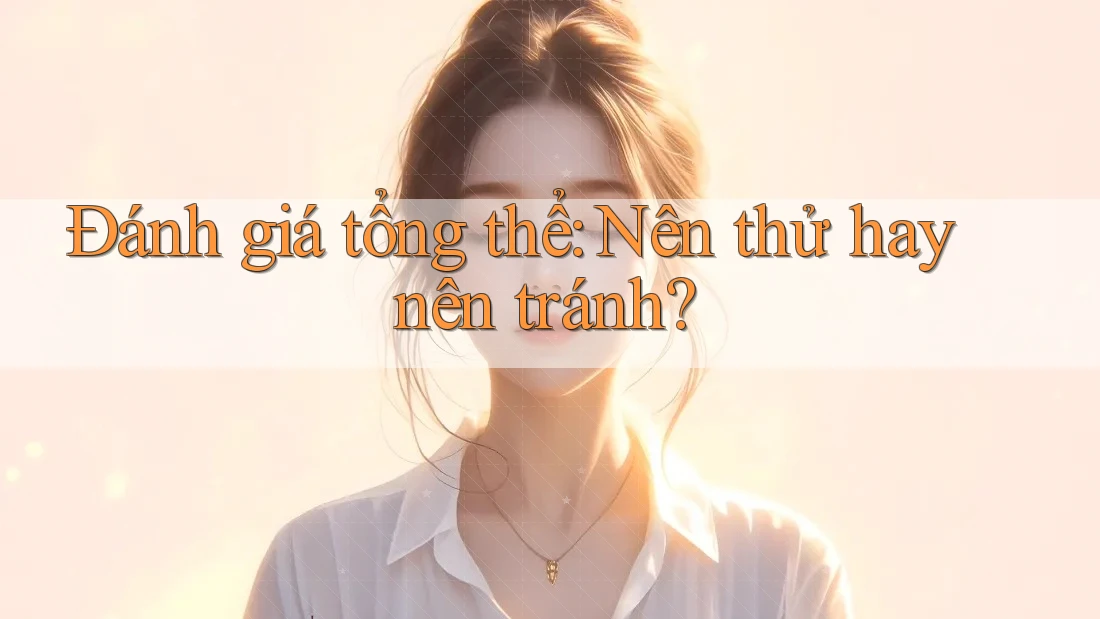 Đánh giá tổng thể: Nên thử hay nên tránh? Đánh giá tổng thể: Nên thử hay nên tránh?