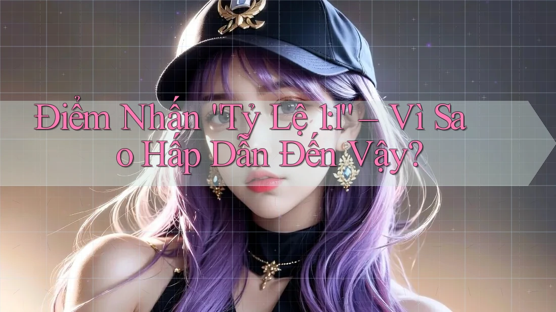 Điểm Nhấn “Tỷ Lệ 1: 1” – Vì Sao Hấp Dẫn Đến Vậy? Điểm Nhấn “Tỷ Lệ 1: 1” – Vì Sao Hấp Dẫn Đến Vậy?