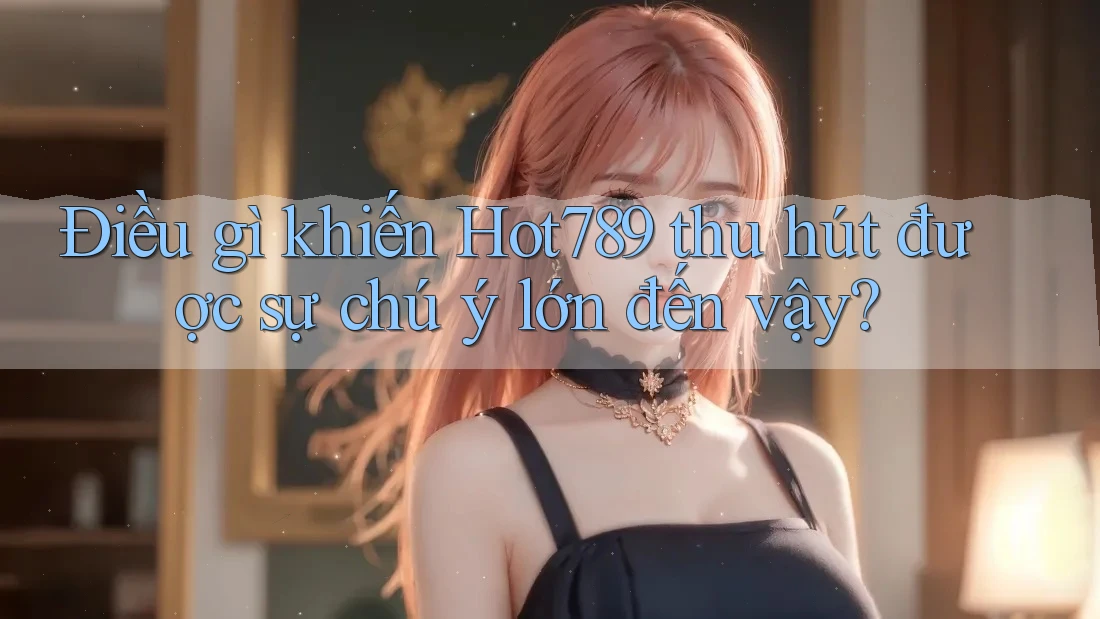 Điều gì khiến Hot789 thu hút được sự chú ý lớn đến vậy?