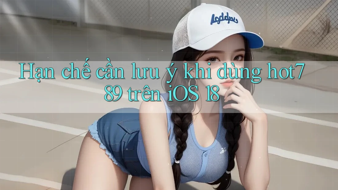 Hạn chế cần lưu ý khi dùng hot789 trên iOS 18 Hạn chế cần lưu ý khi dùng hot789 trên iOS 18