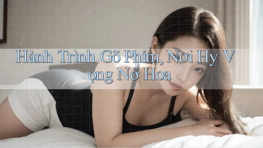 Hành Trình Gõ Phím, Nơi Hy Vọng Nở Hoa