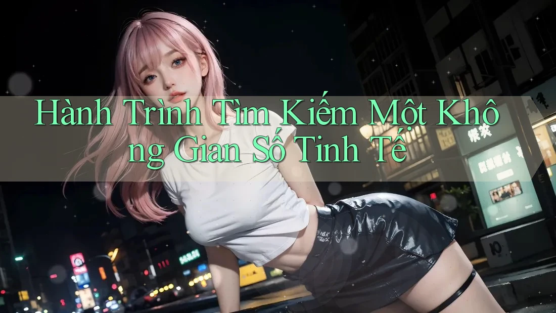 Hành Trình Tìm Kiếm Một Không Gian Số Tinh Tế Hành Trình Tìm Kiếm Một Không Gian Số Tinh Tế