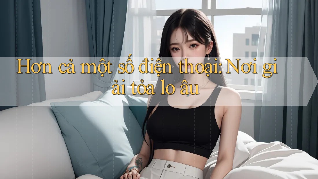 Hơn cả một số điện thoại: Nơi giải tỏa lo âu Hơn cả một số điện thoại: Nơi giải tỏa lo âu