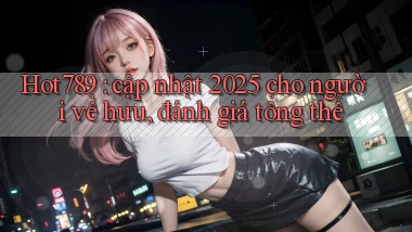 Hot789 cập nhật 2025 cho người về hưu, đánh giá tổng thể