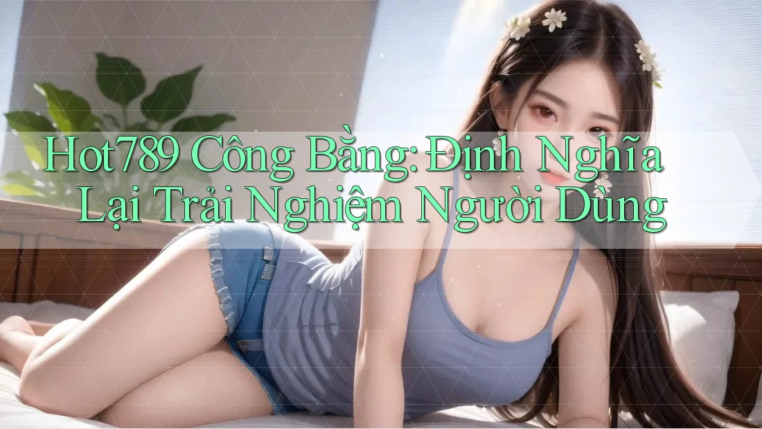 Hot789 Công Bằng: Định Nghĩa Lại Trải Nghiệm Người Dùng