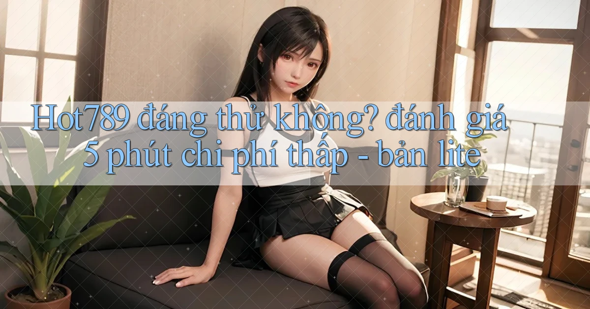 Hot789 đáng thử không đánh giá 5 phút chi phí thấp   bản lite