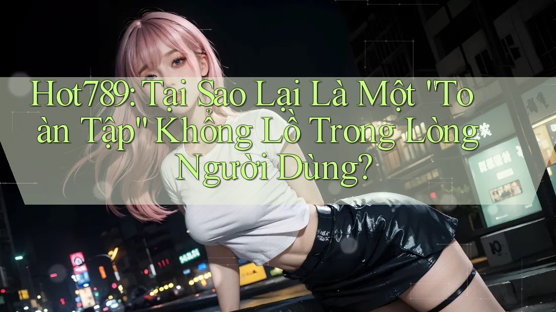 Hot789: Tại Sao Lại Là Một “Toàn Tập” Khổng Lồ Trong Lòng Người Dùng? Hot789: Tại Sao Lại Là Một “Toàn Tập” Khổng Lồ Trong Lòng Người Dùng?