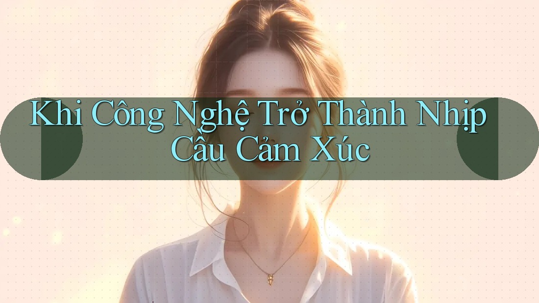 Khi Công Nghệ Trở Thành Nhịp Cầu Cảm Xúc Khi Công Nghệ Trở Thành Nhịp Cầu Cảm Xúc
