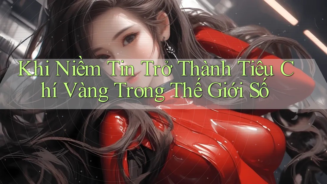 Khi Niềm Tin Trở Thành Tiêu Chí Vàng Trong Thế Giới Số Khi Niềm Tin Trở Thành Tiêu Chí Vàng Trong Thế Giới Số