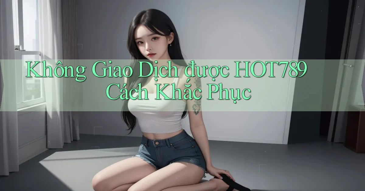 không giao dịch được hot789 cách khắc phục