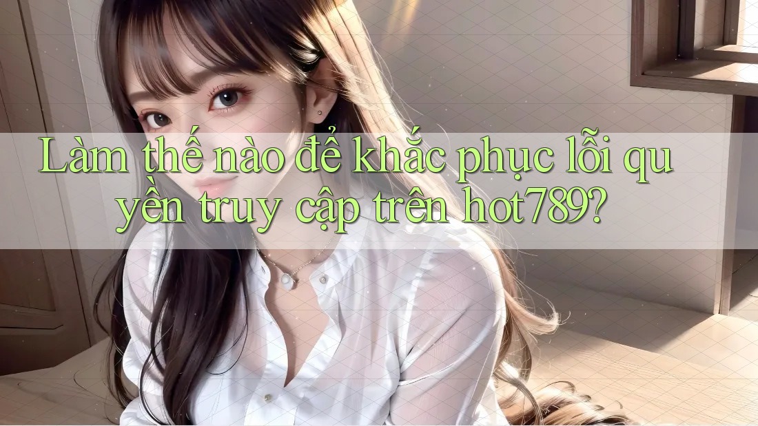 Làm thế nào để khắc phục lỗi quyền truy cập trên hot789? Làm thế nào để khắc phục lỗi quyền truy cập trên hot789?