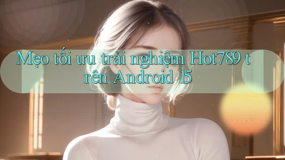 Mẹo tối ưu trải nghiệm Hot789 trên Android 15 Mẹo tối ưu trải nghiệm Hot789 trên Android 15