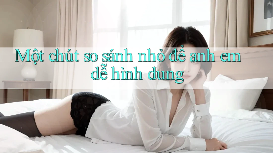 Một chút so sánh nhỏ để anh em dễ hình dung Một chút so sánh nhỏ để anh em dễ hình dung