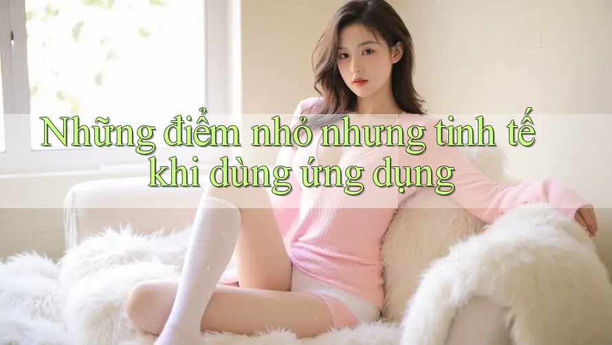 Những điểm nhỏ nhưng tinh tế khi dùng ứng dụng Những điểm nhỏ nhưng tinh tế khi dùng ứng dụng